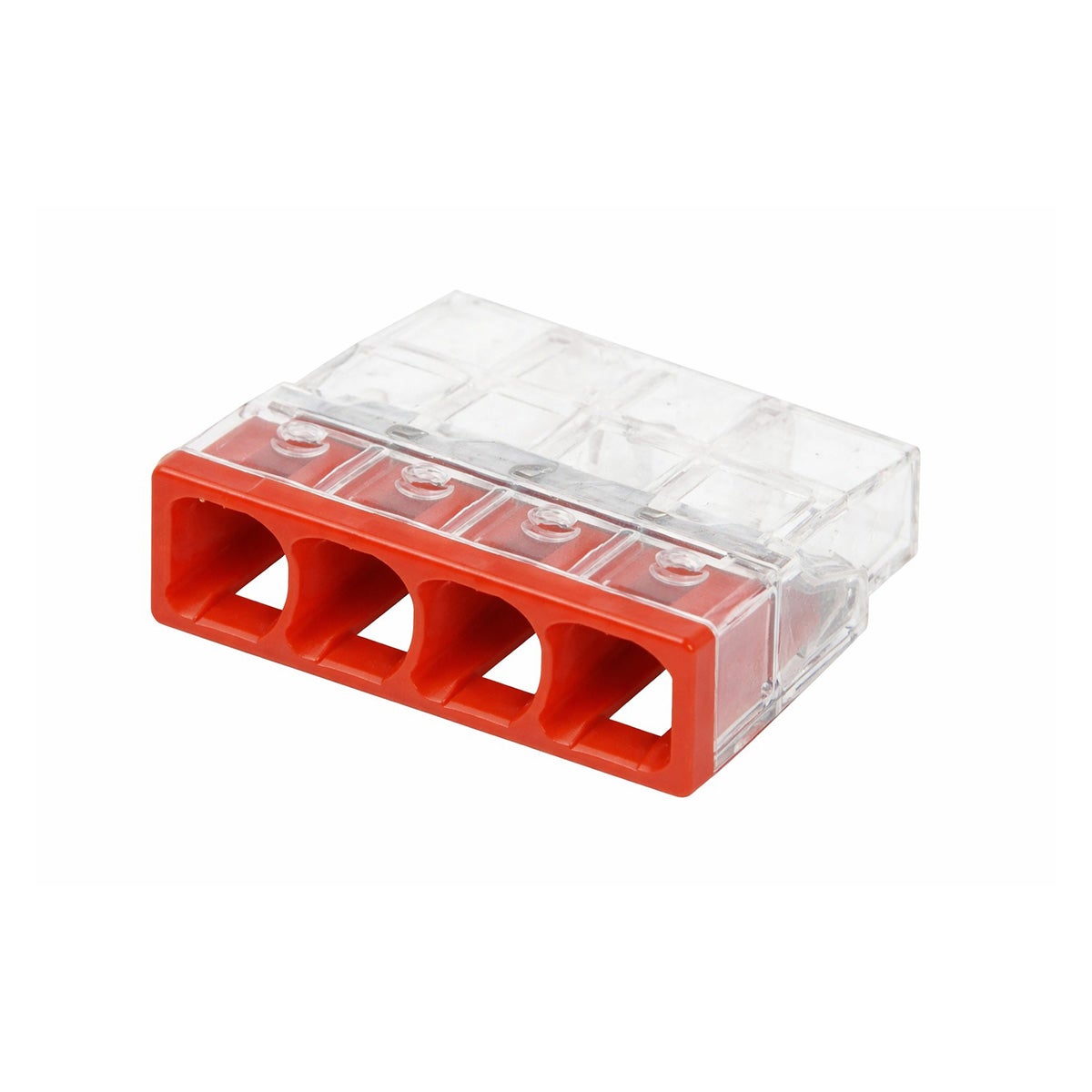 Steekklem 4 x 0,5-2,5 mm 10 stuks Wago Steekklem 4 x 0,5-2,5 mm 10 stuks Wago