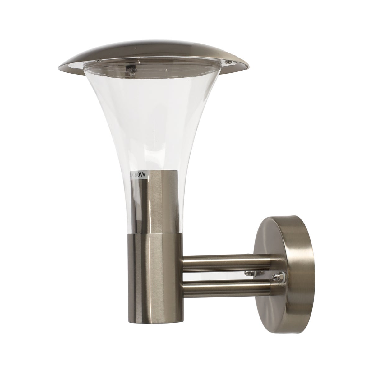 Wandlamp Belluno RVS staand Diamant Wandlamp Belluno RVS staand Diamant