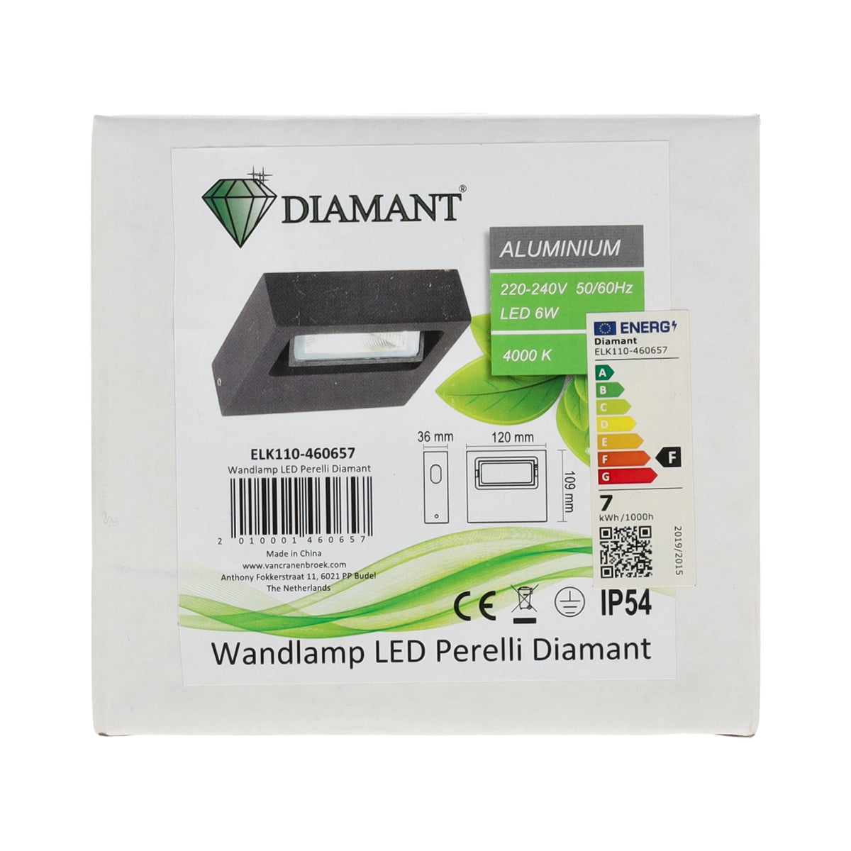 Wandlamp LED Perelli Diamant Wandlamp LED Perelli Diamant