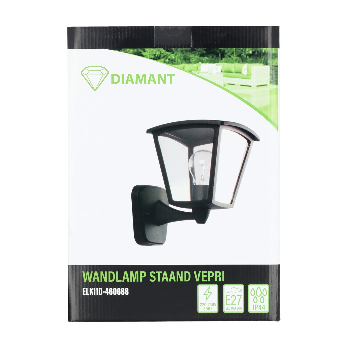 Wandlamp staand Vepri Diamant Wandlamp staand Vepri Diamant