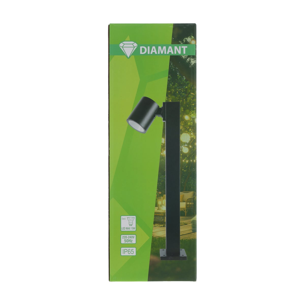 Lamp tuinpaal Talzano 50 cm Diamant Lamp tuinpaal Talzano 50 cm Diamant
