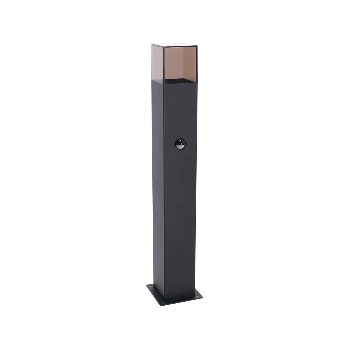 Tuinpaal lamp Pomara 60 cm zwart met sensor Tuinpaal lamp Pomara 60 cm zwart met sensor