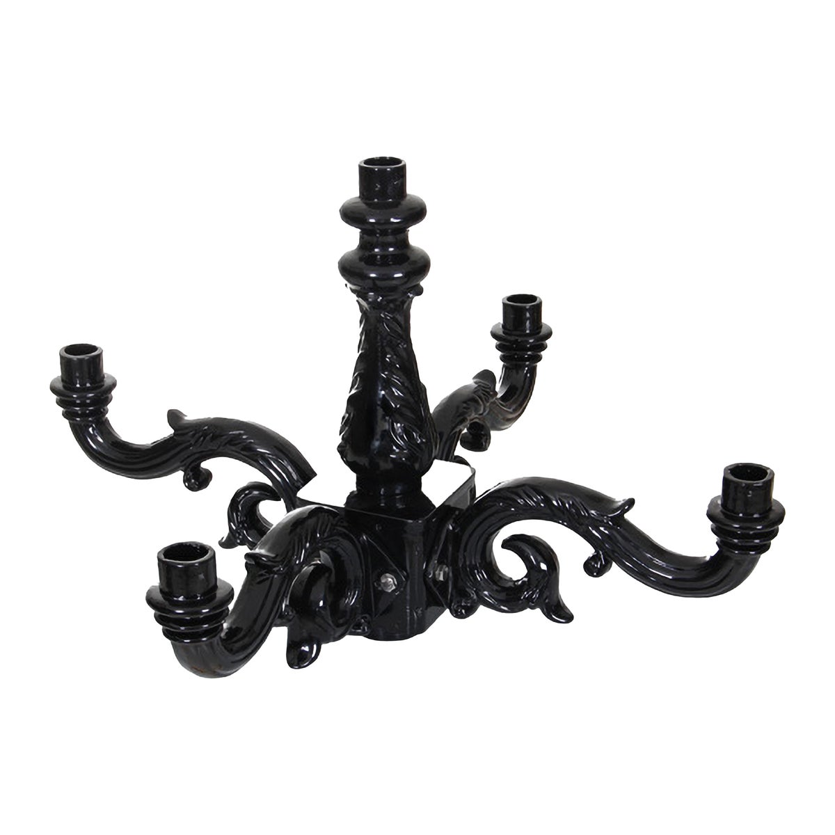 Lamp kroon Katwijk 5 lamps zwart Diamant Lamp kroon Katwijk 5 lamps zwart Diamant