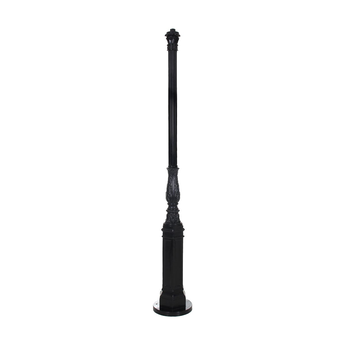 Lantaarnpaal Almere 214 cm Zwart Diamant Lantaarnpaal Almere 214 cm Zwart Diamant
