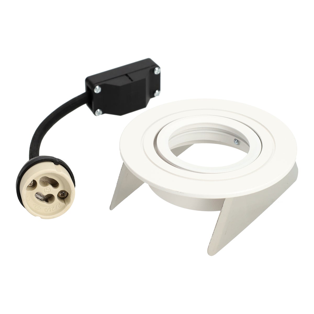 Lamp inbouw spot GU10 rond wit Lamp inbouw spot GU10 rond wit