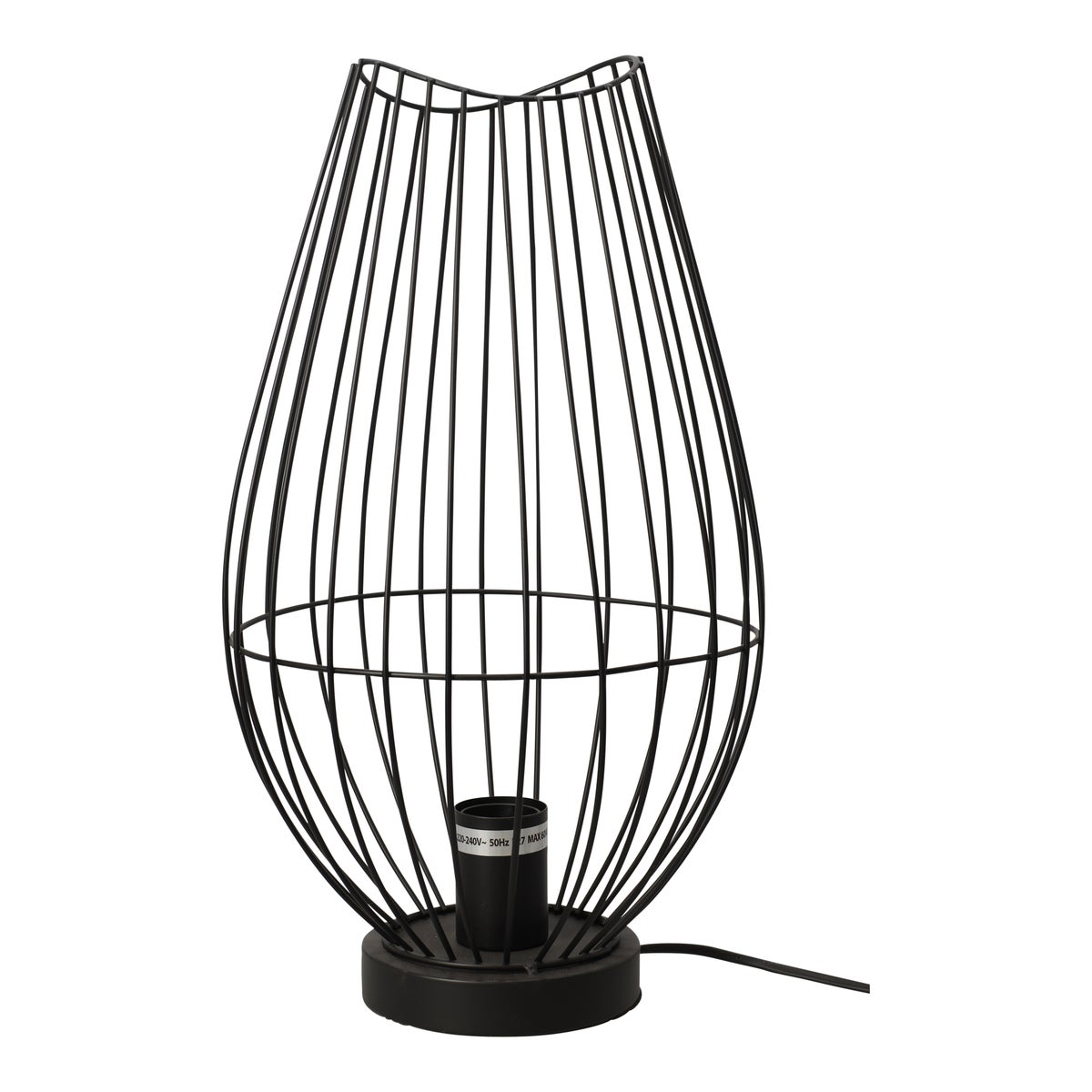 Tafellamp Thimory 43 cm E27 zwart Tafellamp Thimory 43 cm E27 zwart