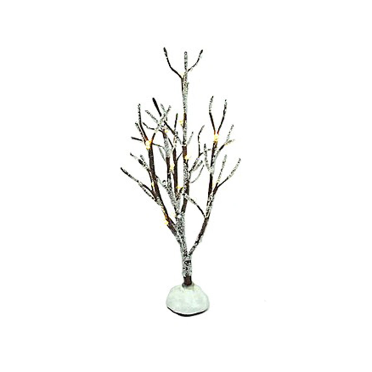 Boom sneeuw met LED 22cm Boom sneeuw met LED 22cm