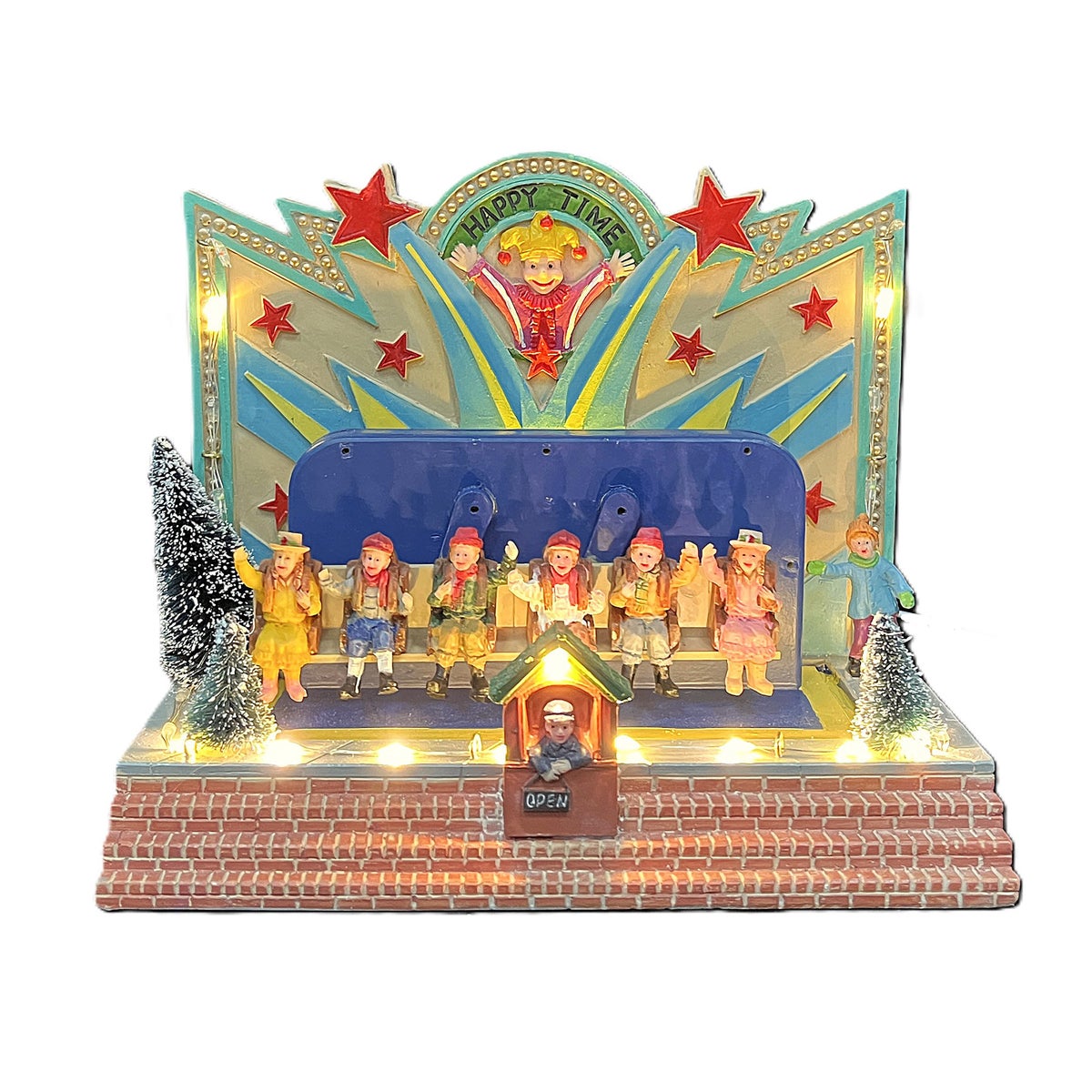 Kerstdorp lambada 19x11x16cm Kerstdorp lambada 19x11x16cm