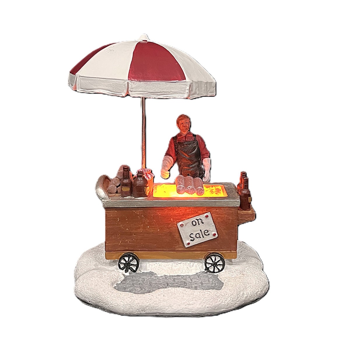 Kerstdorp BBQ 9x9x10cm Kerstdorp BBQ 9x9x10cm