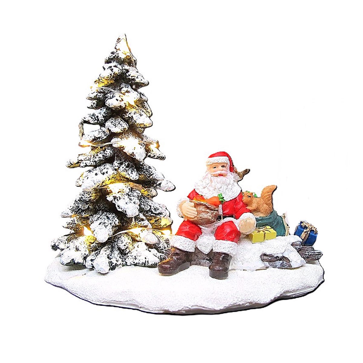 Kerstman met kerstboom Kerstman met kerstboom