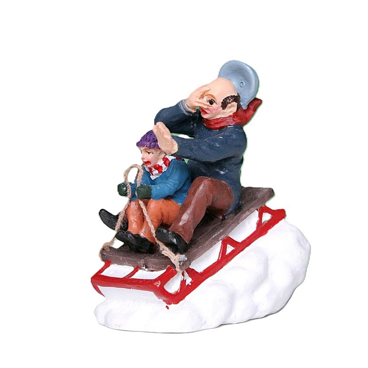 Kerstdorp slee 5x5cm Kerstdorp slee 5x5cm