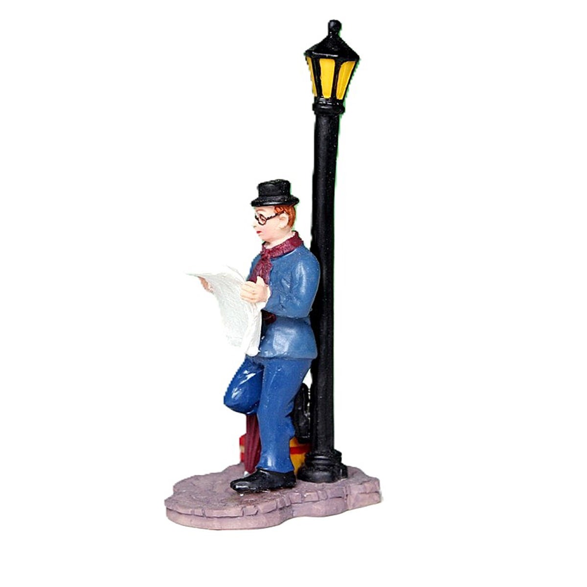 Kerstdorp krant lezen Kerstdorp krant lezen