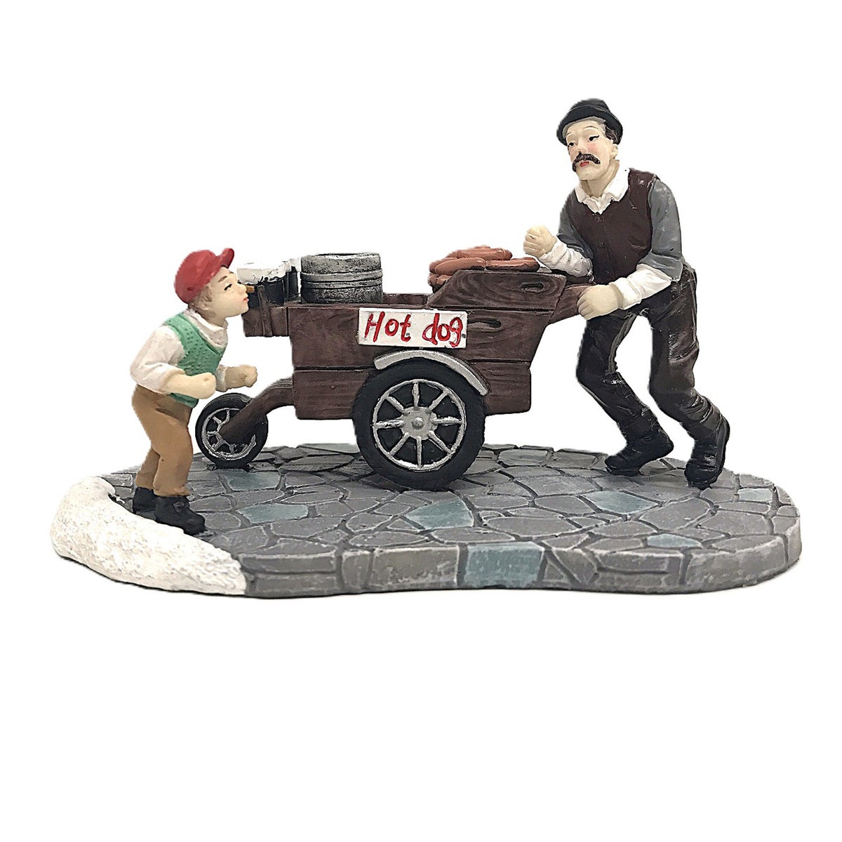 Kerstdorp hotdogkraam Kerstdorp hotdogkraam