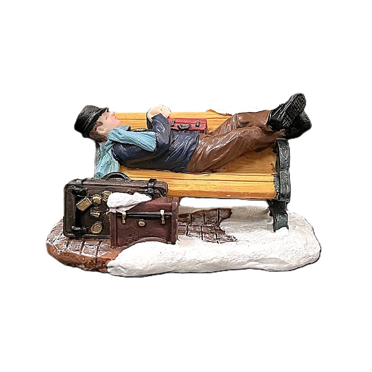 Kerstdorp slapende reiziger Kerstdorp slapende reiziger