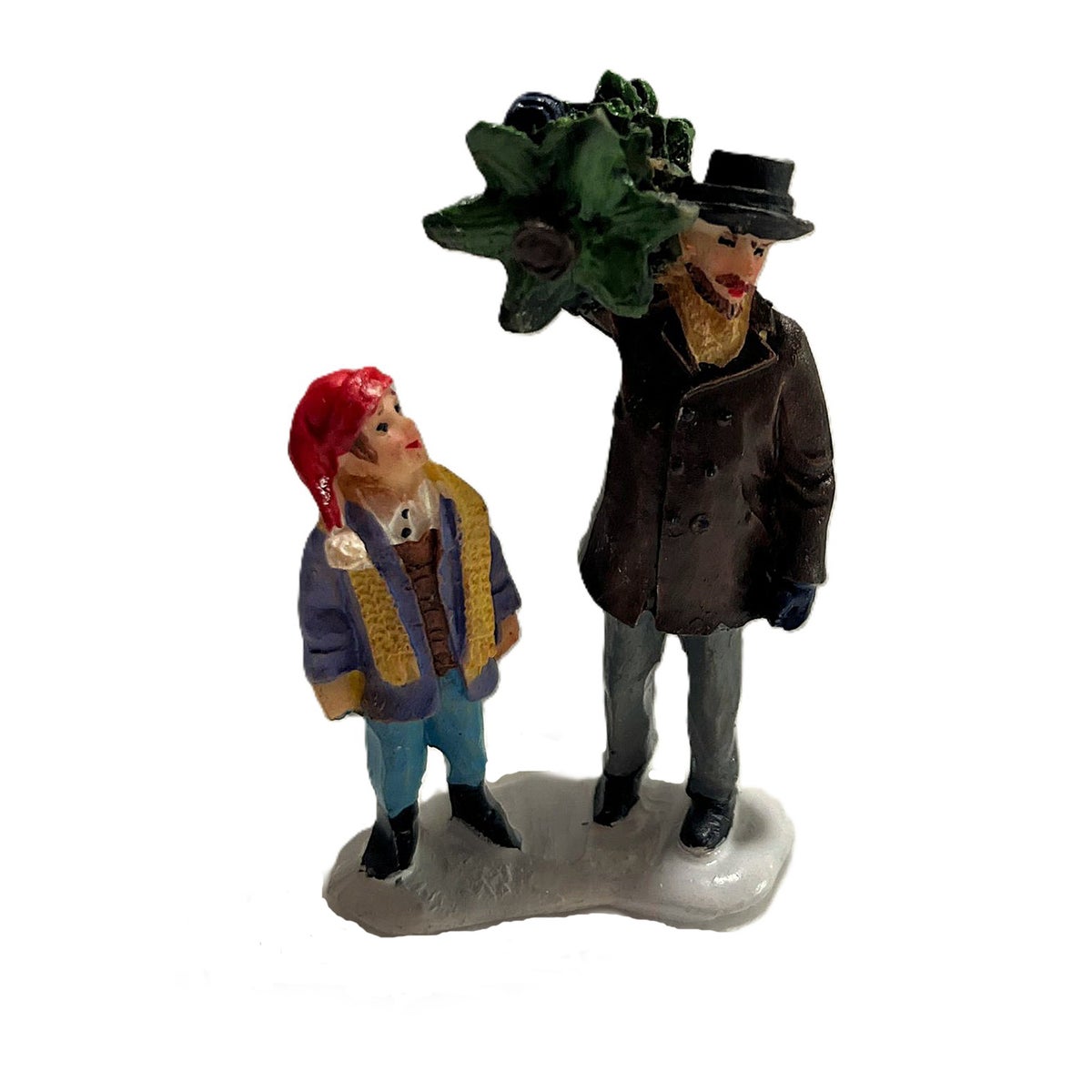 Kerstdorp kerstboom halen Kerstdorp kerstboom halen