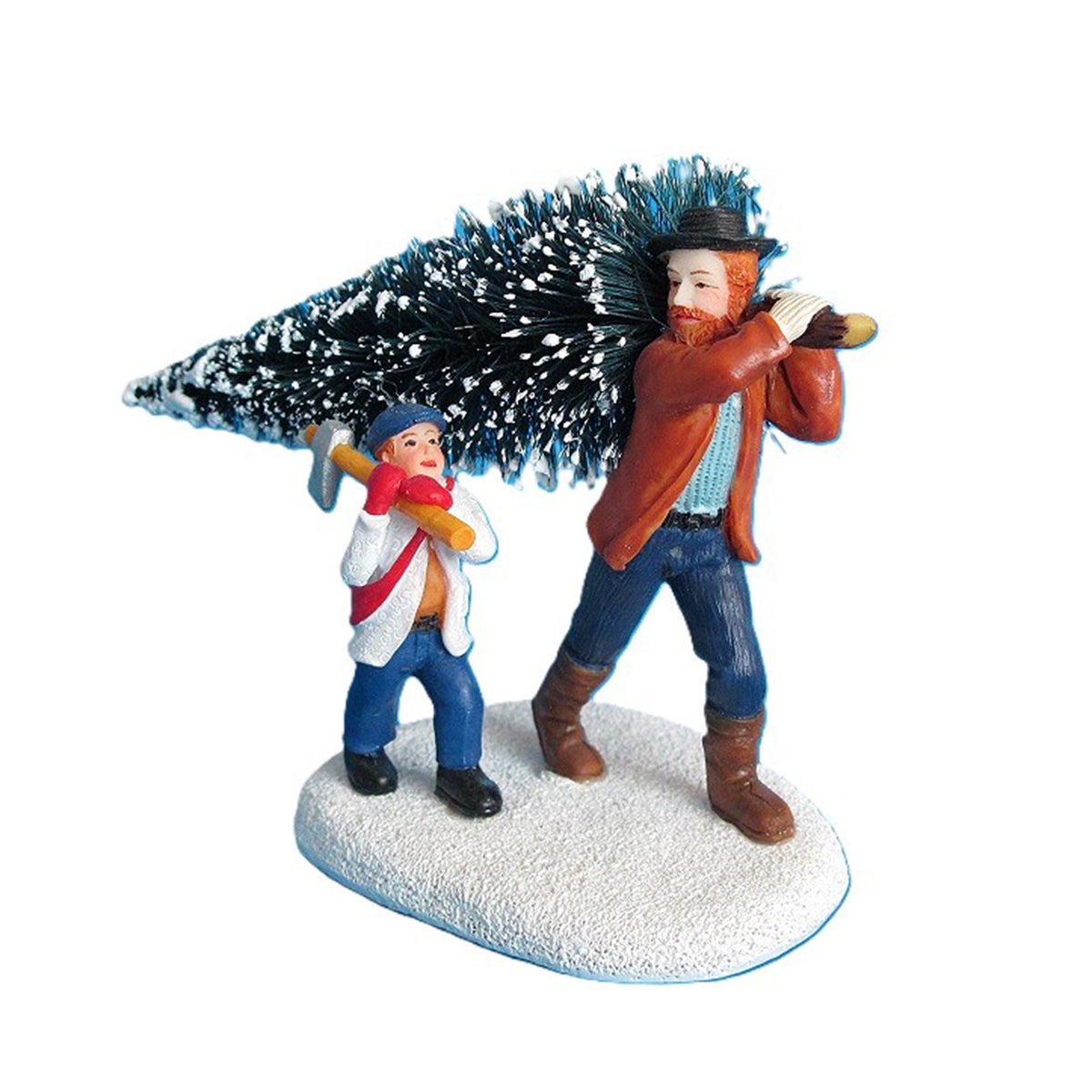 Kerstdorp kerstboom halen Kerstdorp kerstboom halen