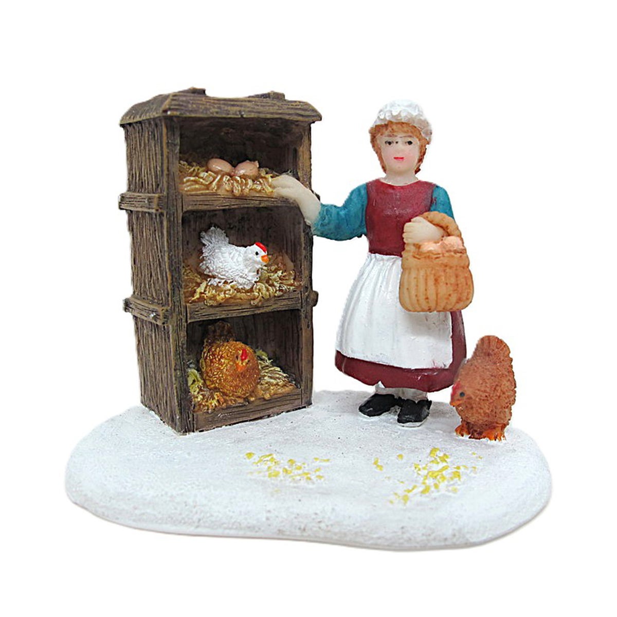 Kerstdorp eitjes uithalen Kerstdorp eitjes uithalen