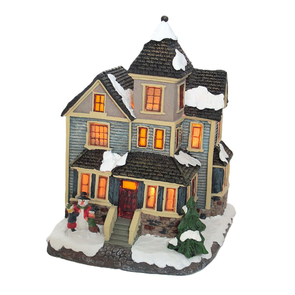 Kerstdorp huis 11x18cm Kerstdorp huis 11x18cm