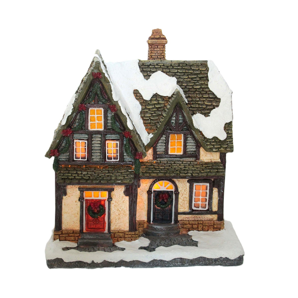 Kerstdorp huis 13x19cm Kerstdorp huis 13x19cm