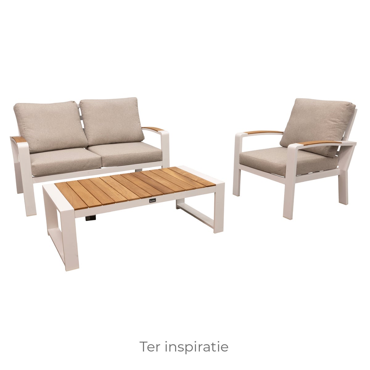 Tafel Foxton 116x60cm wit Tafel Foxton 116x60cm wit