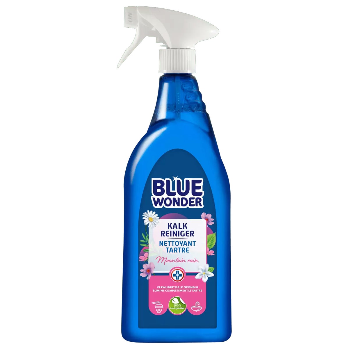 Blue Wonder kalk-reiniger spray 0.75L Blue Wonder kalk-reiniger spray 0.75L
