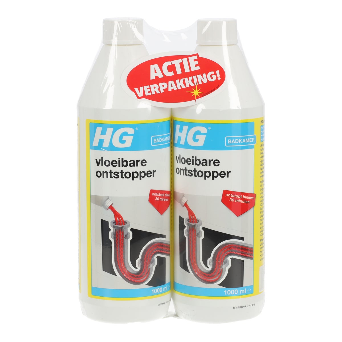 Vloeibare ontstopper duo 1L HG NL Vloeibare ontstopper duo 1L HG NL