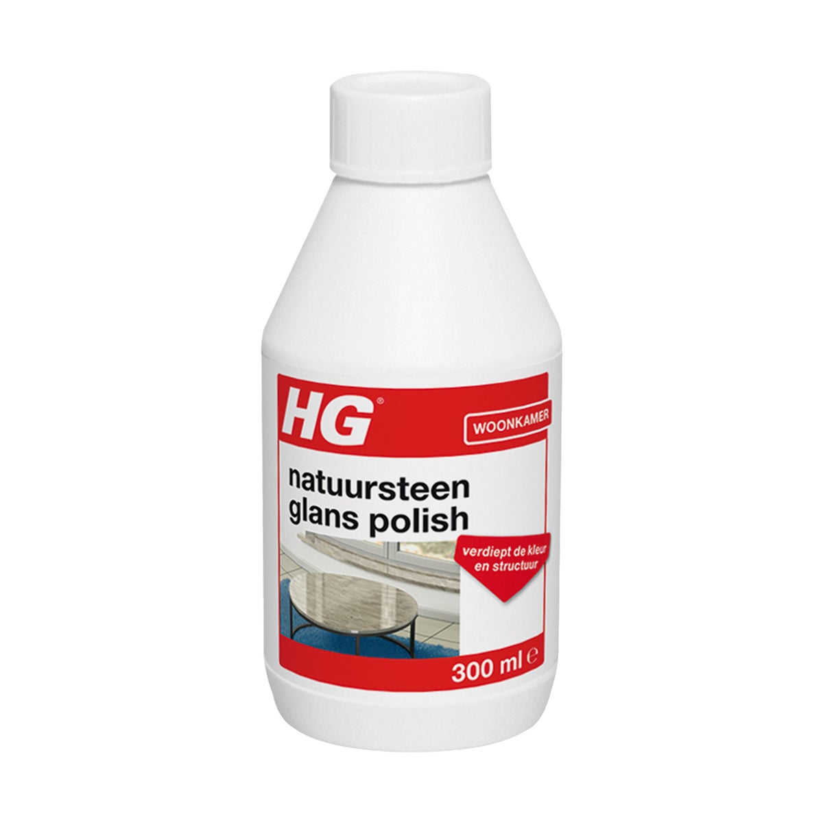 HG natuursteen glanspolish 0.3L HG natuursteen glanspolish 0.3L