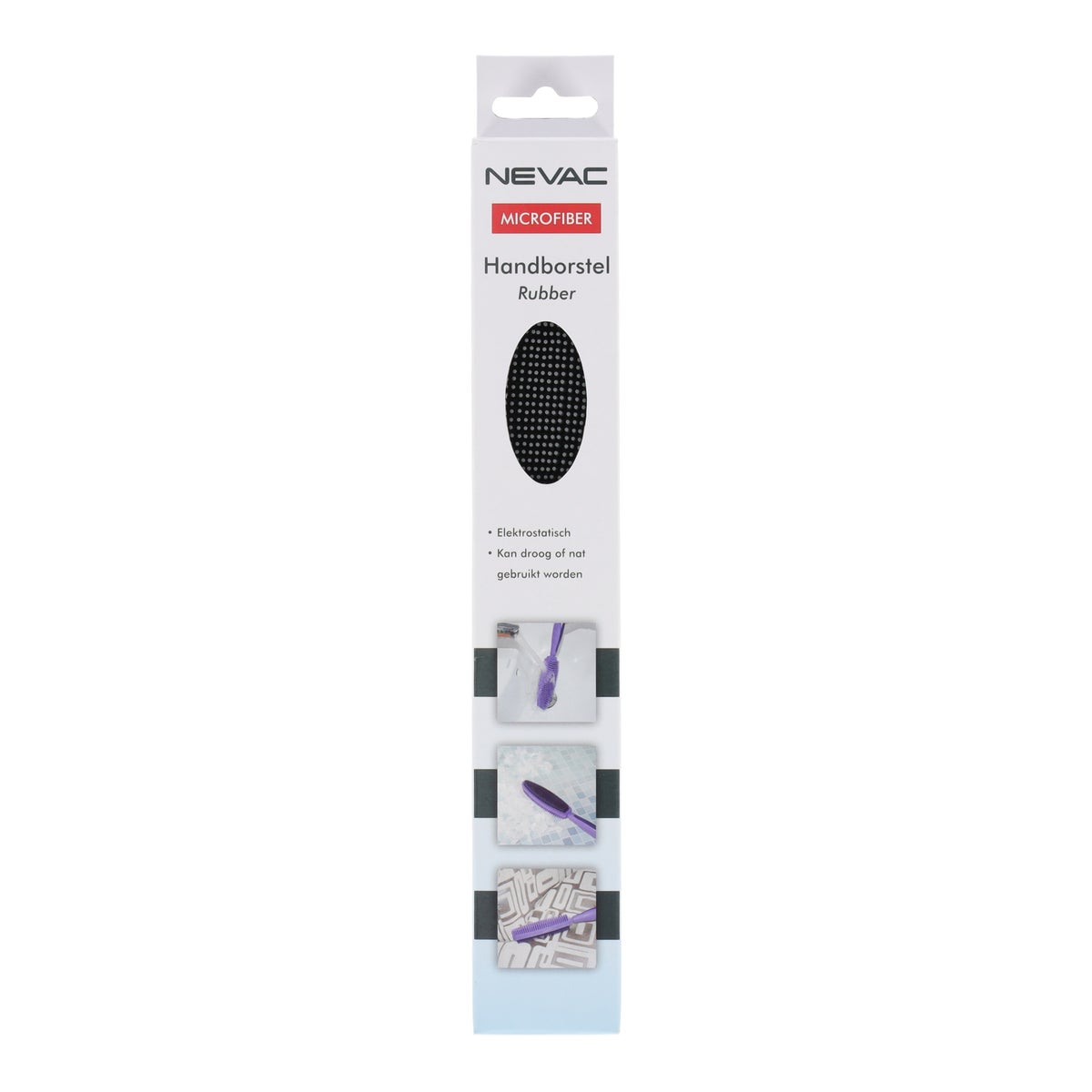 Handborstel rubber RS030 Nevac Handborstel rubber RS030 Nevac