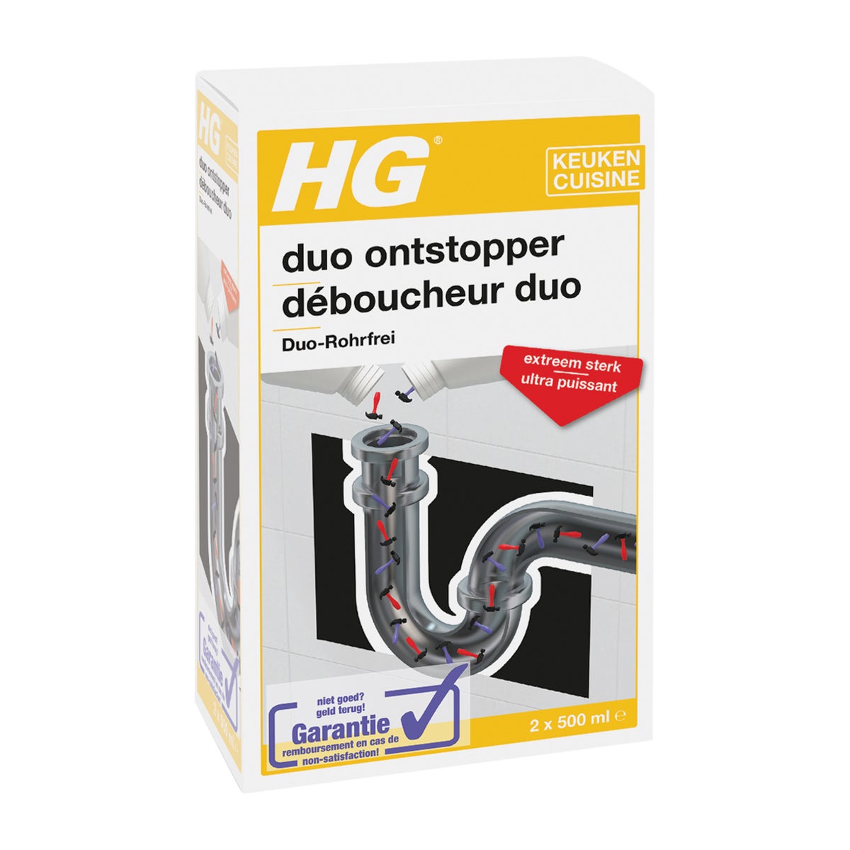 HG duo ontstopper extreem sterk HG duo ontstopper extreem sterk