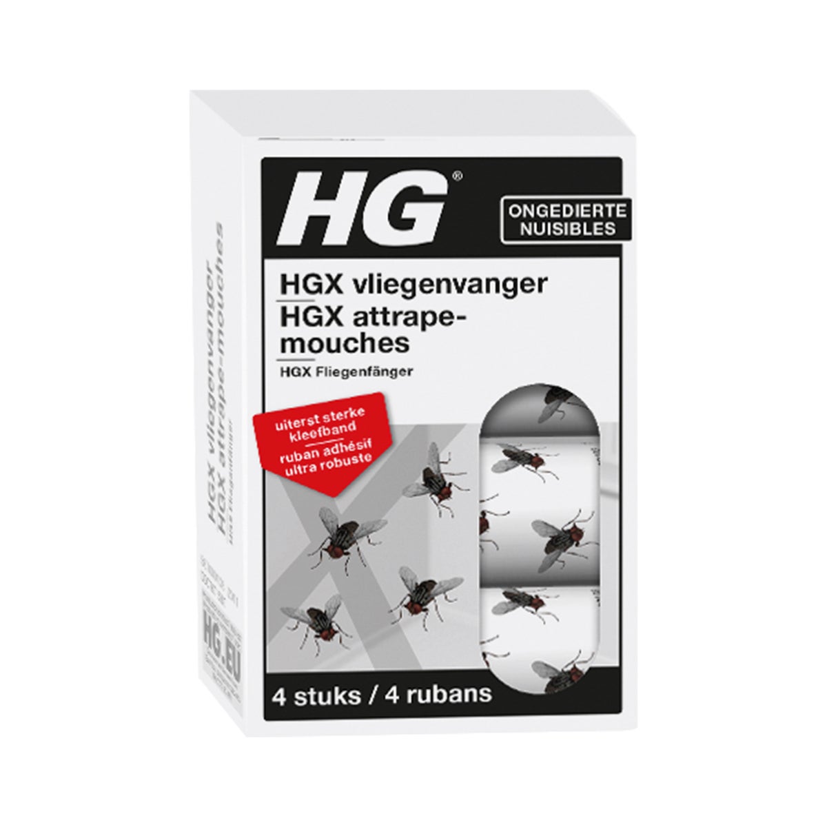 HGX vliegenvanger 4 stuks HGX vliegenvanger 4 stuks