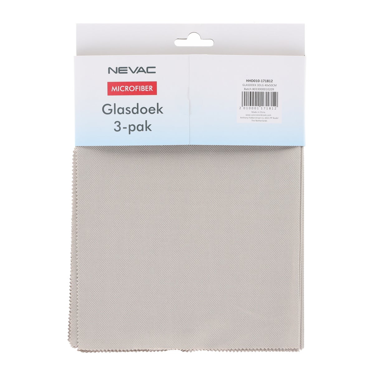 Glasdoek 3-delig 40 x 50 cm Glasdoek 3-delig 40 x 50 cm