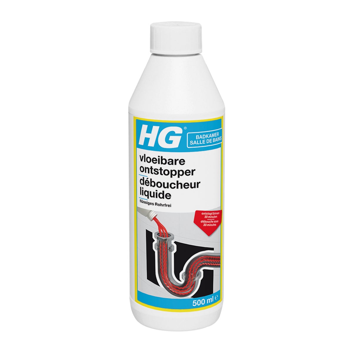 HG vloeibare ontstopper 500 ml HG vloeibare ontstopper 500 ml