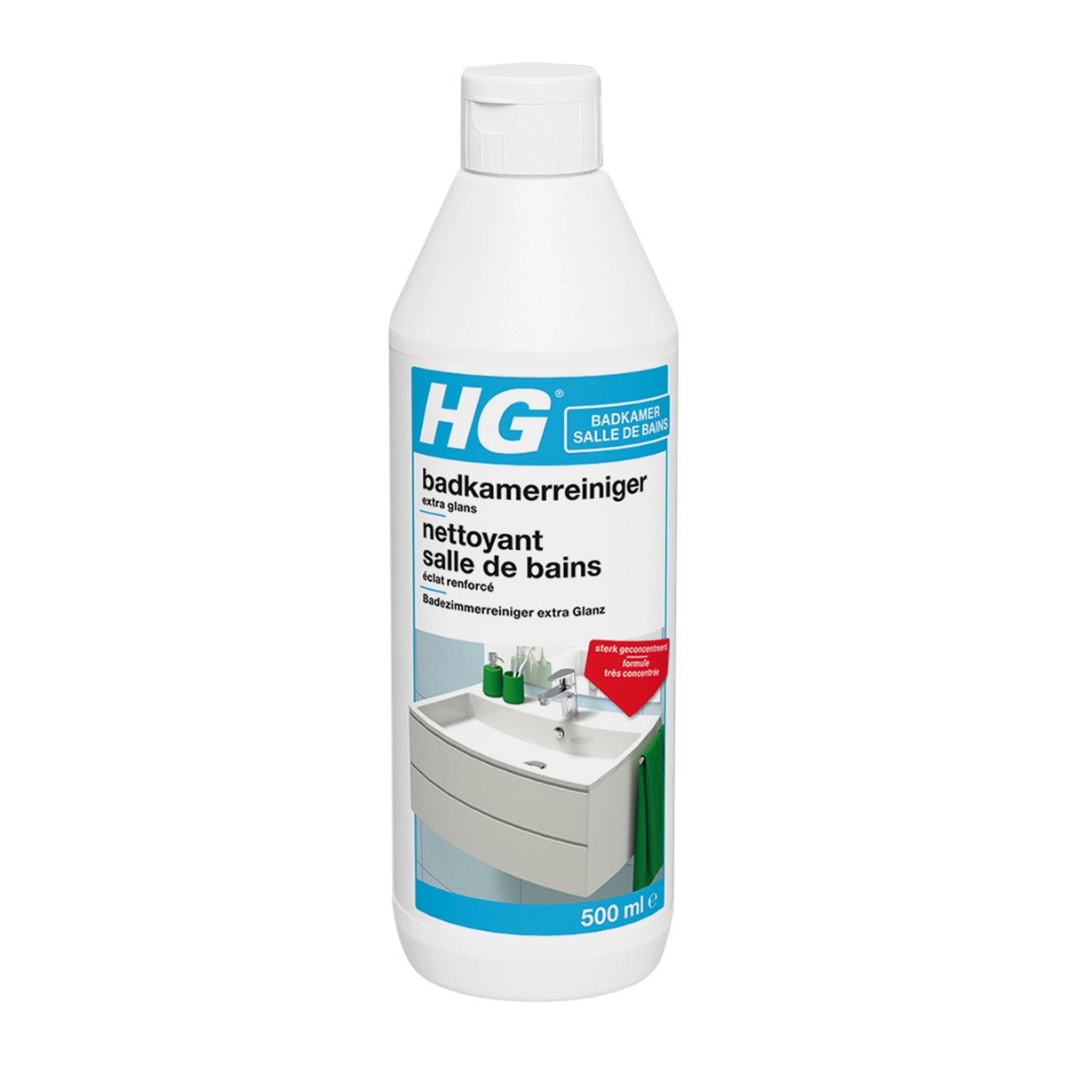 HG badkamerreiniger extra glans HG badkamerreiniger extra glans