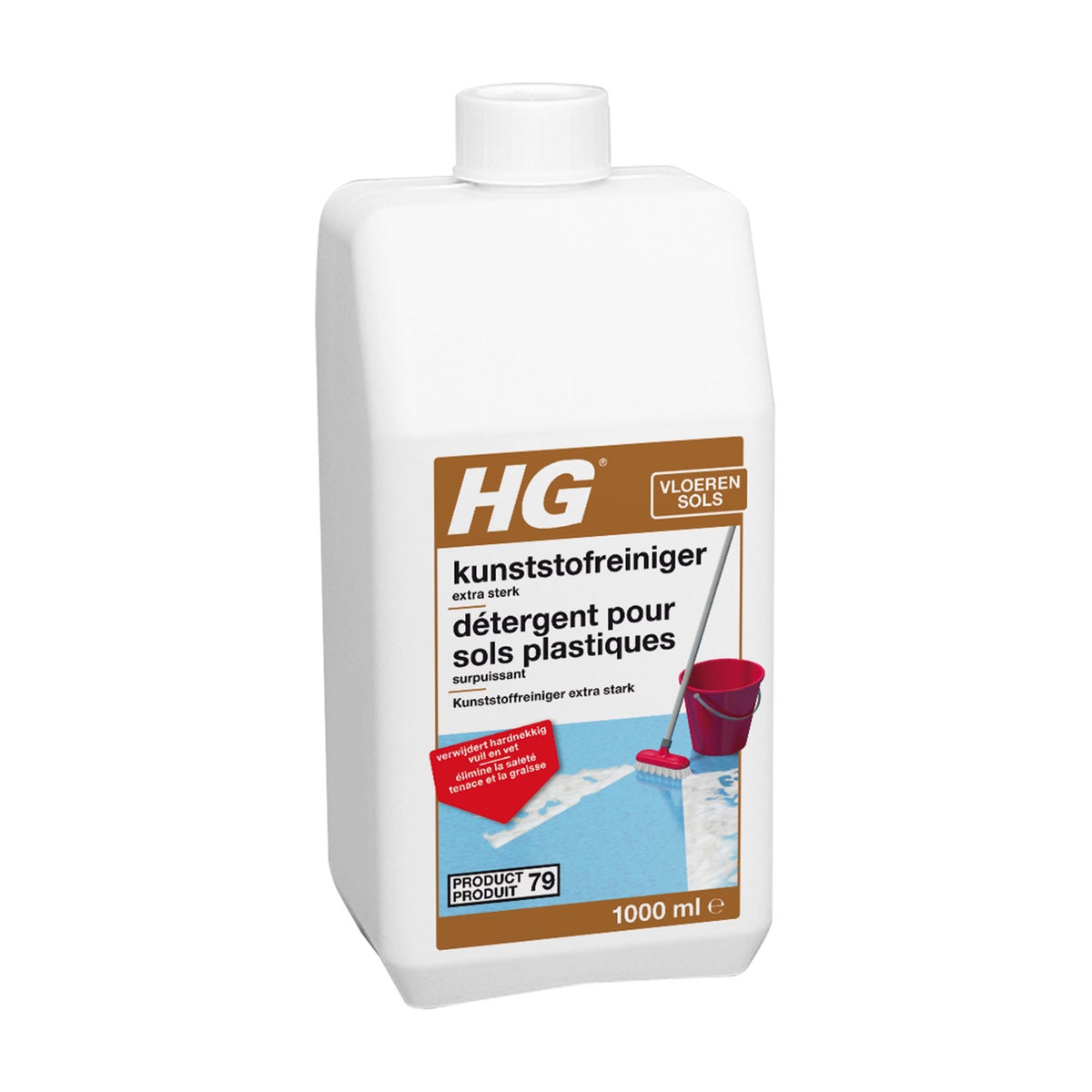 HG kunststofreiniger extra sterk HG kunststofreiniger extra sterk