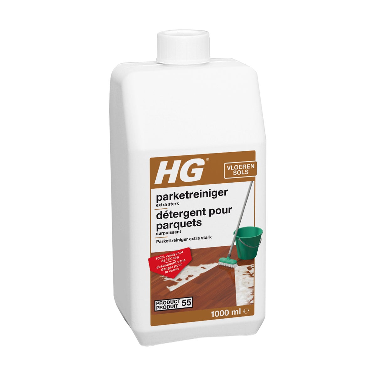 HG parket en hout krachtreiniger HG parket en hout krachtreiniger