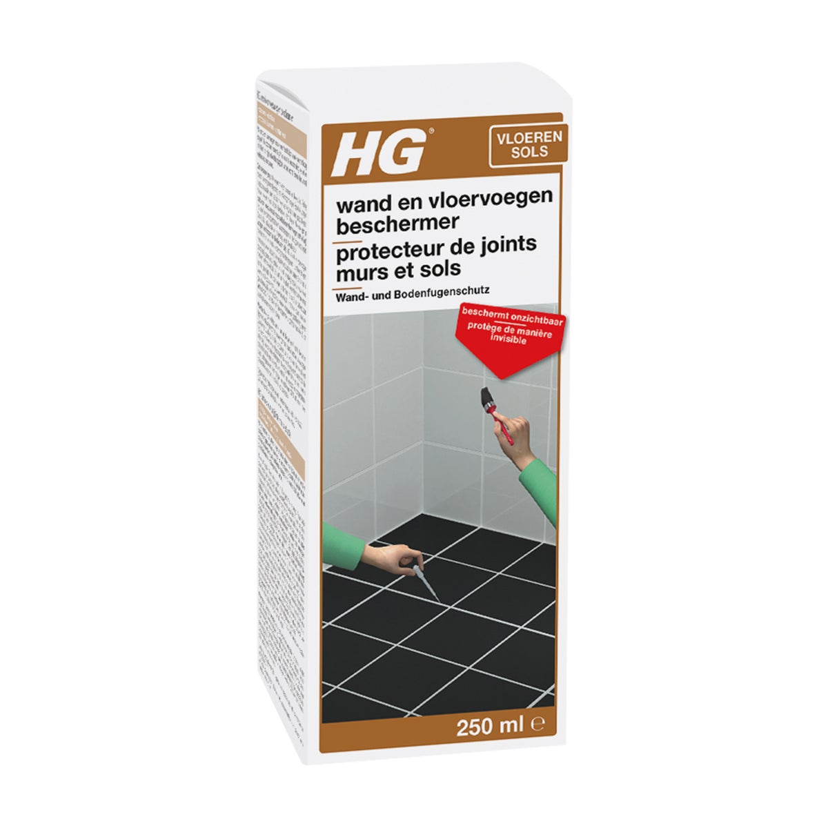 HG beschermer voor wand- en vloervoegen HG beschermer voor wand- en vloervoegen