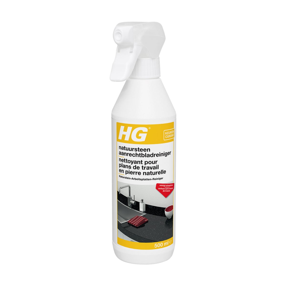 HG natuursteen aanrechtbladreiniger HG natuursteen aanrechtbladreiniger