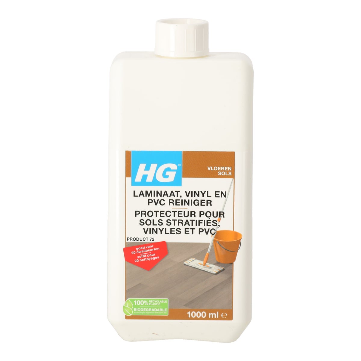 HG laminaat-, vinyl- & PVC-reiniger HG laminaat-, vinyl- & PVC-reiniger