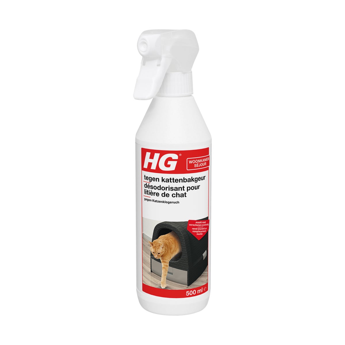 HG tegen kattenbakgeur HG tegen kattenbakgeur