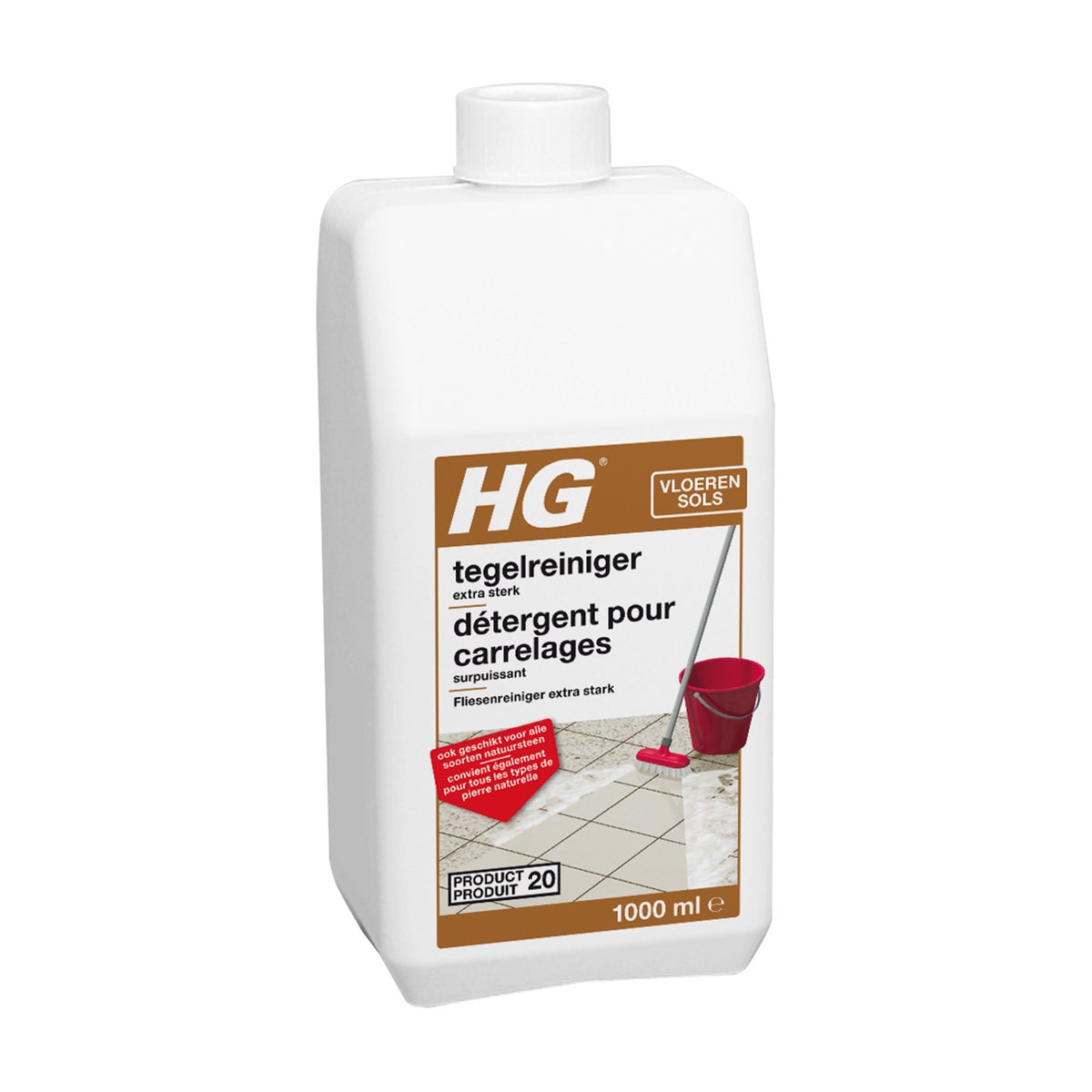 HG tegelreiniger extra sterk HG tegelreiniger extra sterk