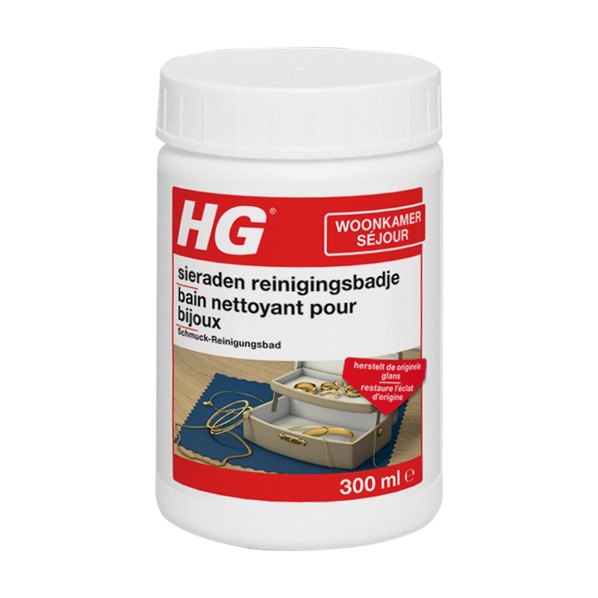 HG reinigingsbadje voor sieraden HG reinigingsbadje voor sieraden