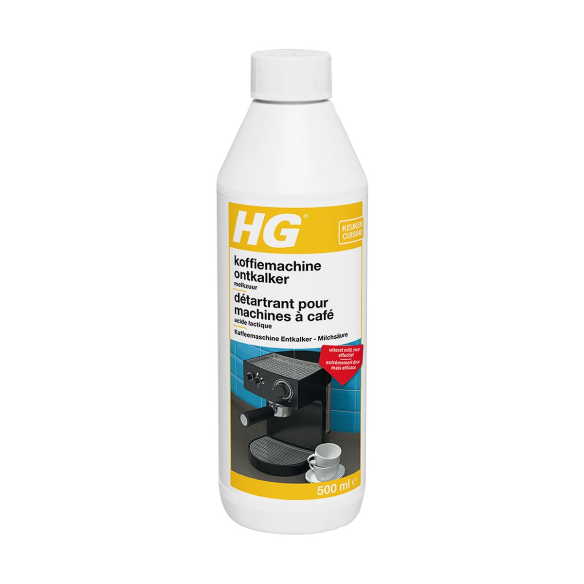 HG koffiemachine ontkalker melkzuur HG koffiemachine ontkalker melkzuur