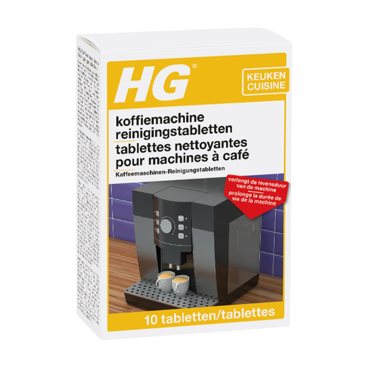 HG koffiemachine reinigingstabletten HG koffiemachine reinigingstabletten