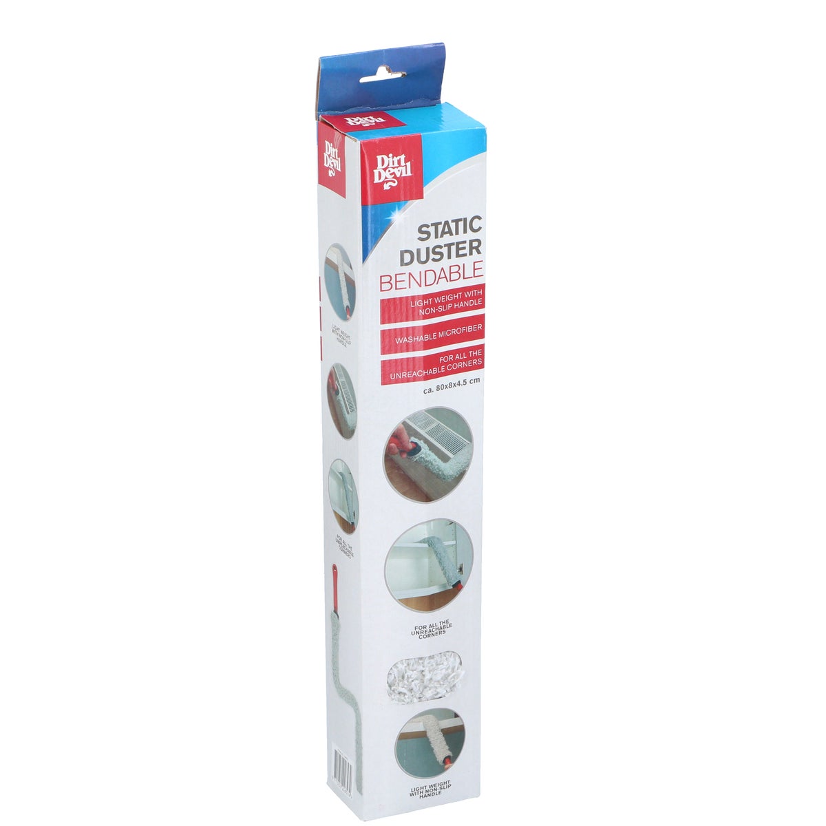 Plumeau statisch buigbaar 80 cm Dirt Devil Plumeau statisch buigbaar 80 cm Dirt Devil