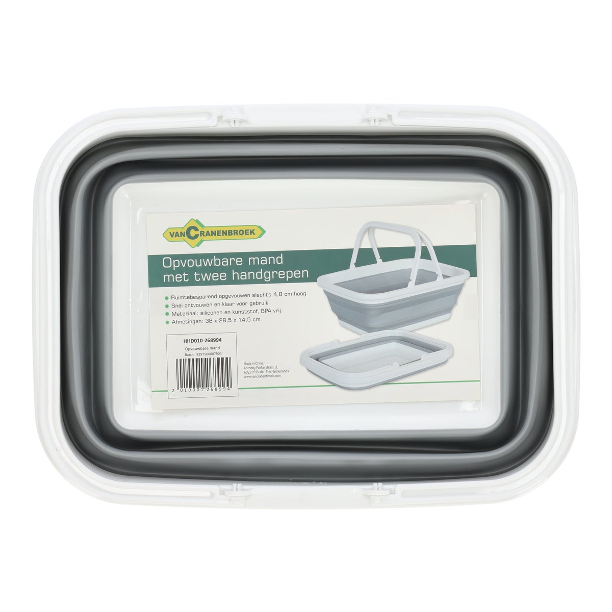 Opvouwbare mand Opvouwbare mand