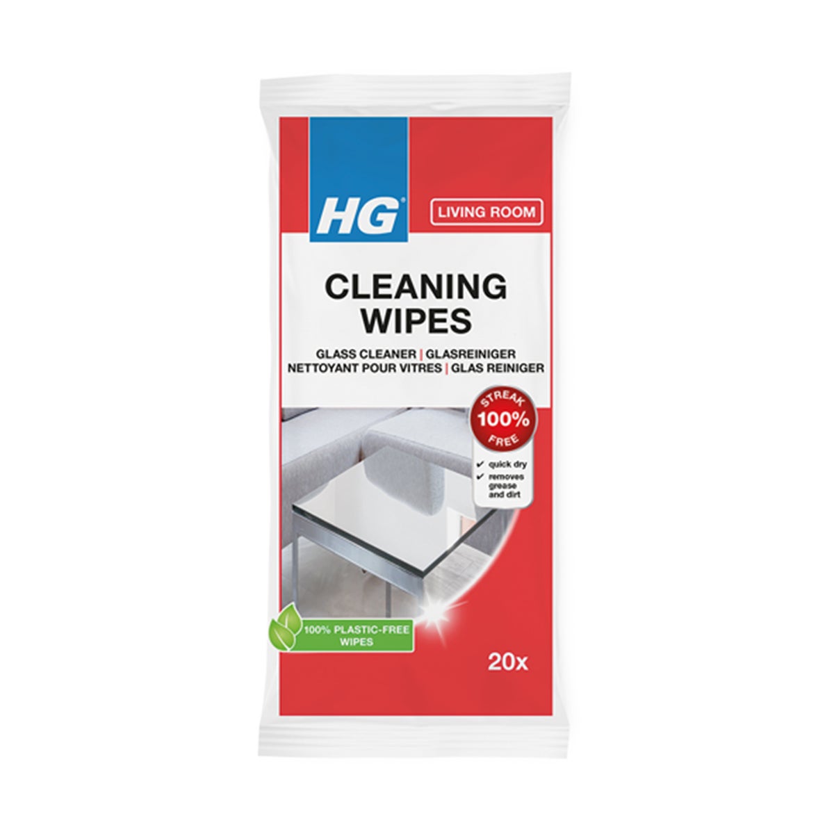 HG glasreiniger doekjes HG glasreiniger doekjes