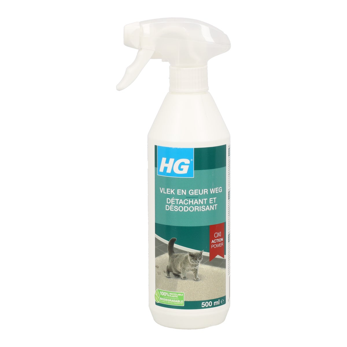 HG vlek & geur weg kat HG vlek & geur weg kat