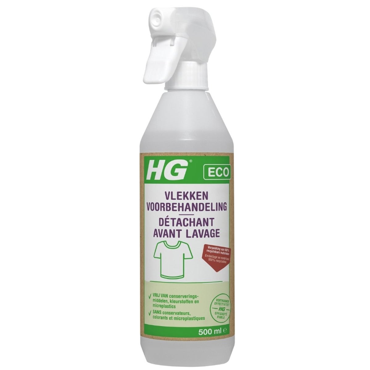 HG ECO vlek voorbehandeling 0.5L HG ECO vlek voorbehandeling 0.5L