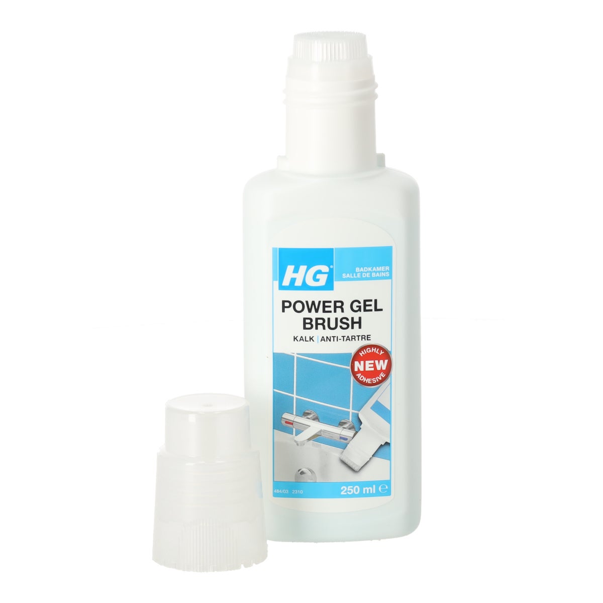 HG Power gel borstel kalk HG Power gel borstel kalk