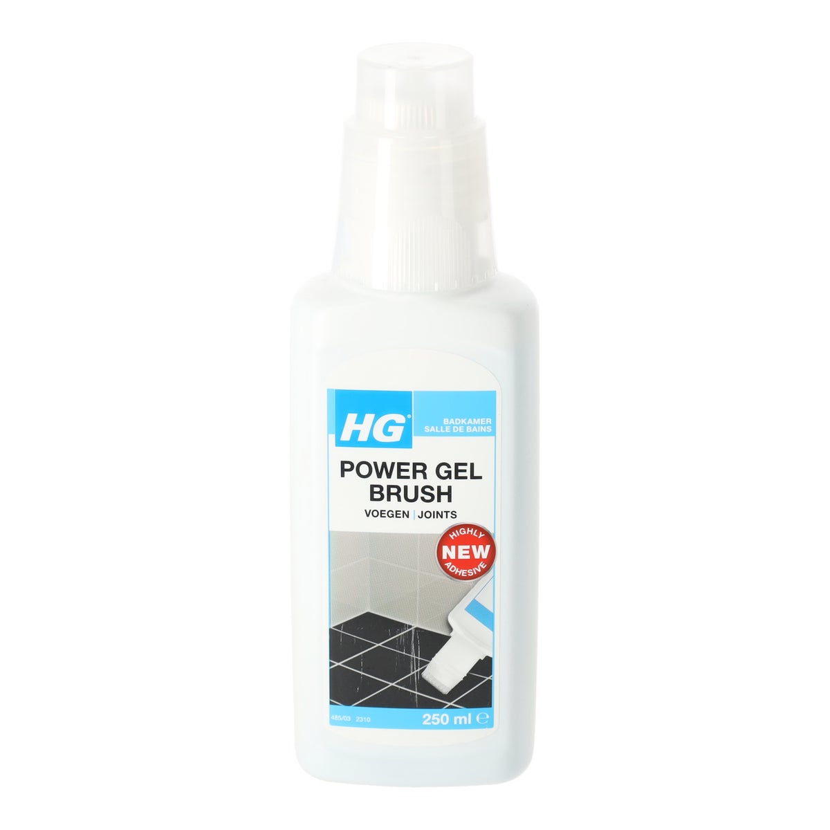 HG Power gel met kwast voor voegen HG Power gel met kwast voor voegen